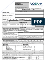 Application For Ministers Approval Certificate For Vehicles (MSVA 1)