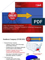 Southern Company's CCUS Portfolio and Key R&D Issues