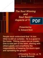 The Soul Winning and Soul Saving Aspects of Tithing: Presented by G. Edward Reid