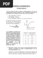 I. Seminarios Cinética Enzimática