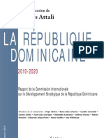 Rapport Sur La Republique Dominicaine, 2010-2020 Par Jacques Attali