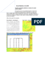 11-Zonal Statistics in ArcGIS 2009