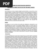 Informe de Investigacion Cientifica