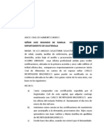 Juicio Oral de Alimentos Nuevo