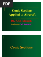 Conic Sections Applied To Aircraft