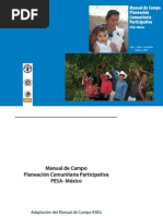 Manual de Campo-Planeacion Comunitaria Participativa