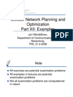 Cellular Network Planning and Optimization Examples Public