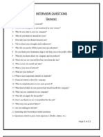 Interview Questions