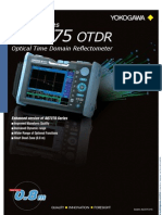 AQ7270 Series: Optical Time Domain Refl Ectometer