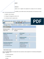 Step by Step Approach For Configuration of Warehouse Management