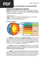 1 - A Geologia, Os Geólogos e Os Seus Métodos