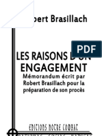 Brasillach Mémorandum Écrit Par Robert Brasillach Pour La Préparation de Son Procès Ok3