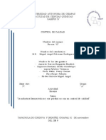 Control de Calidad de La Industria Farmaceutica Ensayo