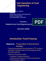 Unit Food Freezing