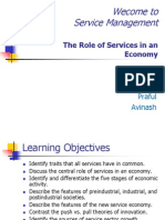 Role of Services in An Economy