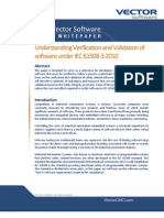 Understanding Verification Validation of Software Under IEC61508-32010