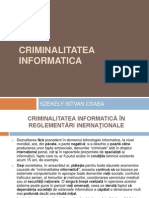 Criminalitatea Informatica