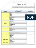 Formato de Ficha Técnica de Computadores Ademcor