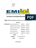 Modelos Digitales de Elevacion e IDE Colombia