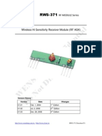 RWS-371!6!433.92MHz ASK RF Receiver Module Data Sheet