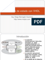 Maquinas de Estado Con VHDL