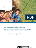 IFC Performance Standards On Environmental & Social Sustainability