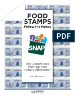 Food Stamps? Follow The Money by Michelle Simon