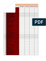 May Month: S.No. Attendance Marks (5) Approaches Marks