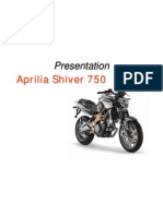 Aprilia Aftersales in-DLR Shiver Instrument Panel Shiver 750