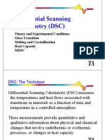 Differential Scanning Calorimetry (DSC)