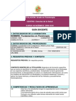 Guia Docente Fundamentos Fisioterapia 10-11