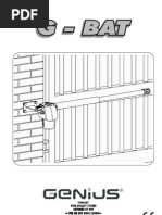 G-BAT Instructiuni de Montaj