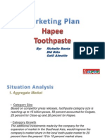 Marketing Plan Hapee Toothpaste