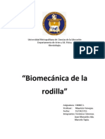 Biomecanica de La Rodilla