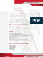 Positron Insulator Tester