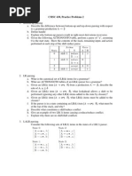 CMSC 430, Practice Problems 2