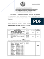 TNPSC GR 2 Supp Notif 2011 Advt No 280