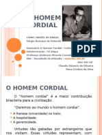 O HOMEM CORDIAL - Cultura Organizacional