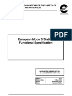 Surveillance Mode S European Mode S Functional Specification 20050509