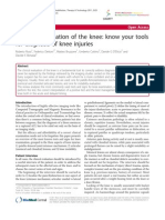 Tools For Diagnosis of Knee Injuries