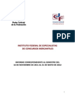 Informe Semestral IFECOM