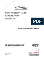 Microprocessor - Based Water Treatment Controller