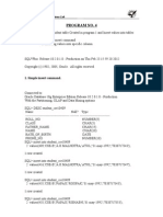 Dbms Program 4 Mdu