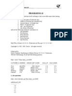 Dbms Program 11 Mdu