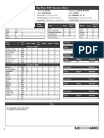 One Piece D20 Character Sheet