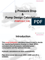 Pump Calculations