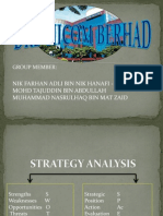 DRB-HICOM BERHAD Strategy Analysis