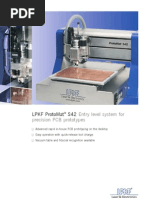 LPKF Protomat S42: Entry Level System For Precision PCB Prototypes