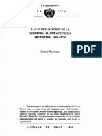 Heymann, D - La Fluctuaciones de La Industria Manufacturera Argentina 1950-1978