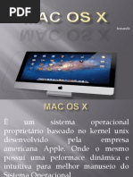 MAC OS X Trabalho